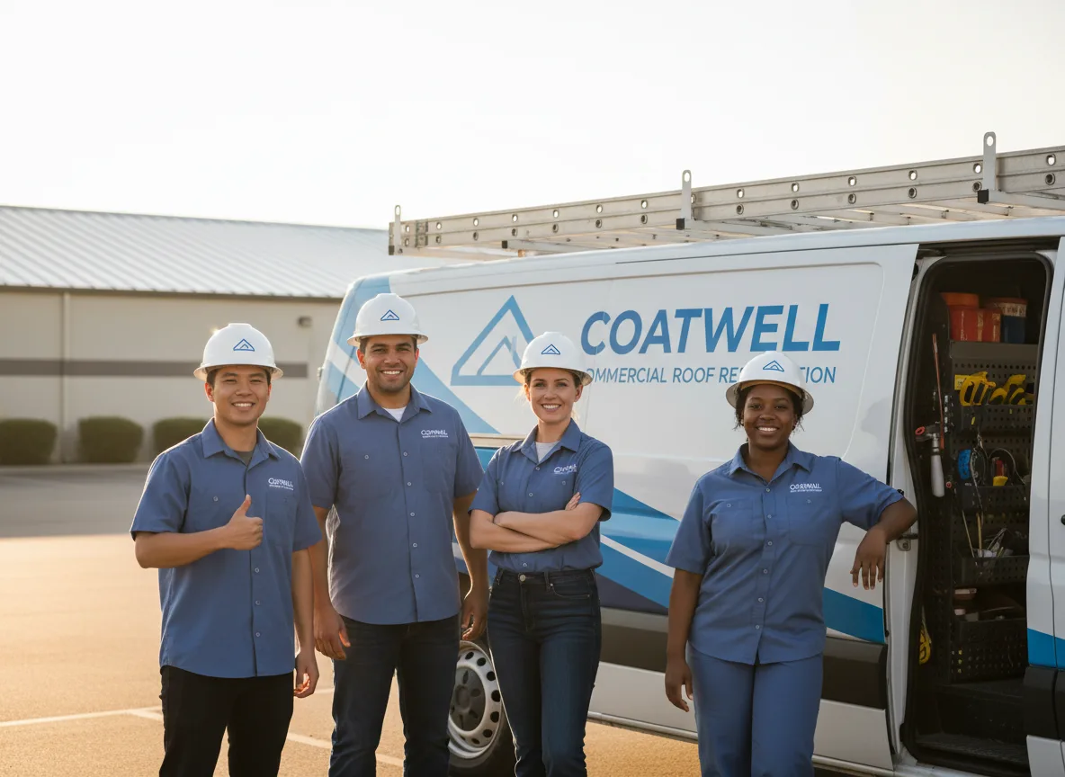 Commercial roof coating company in Turrell, AR